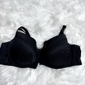Ashley Graham black lace bra size 44E
